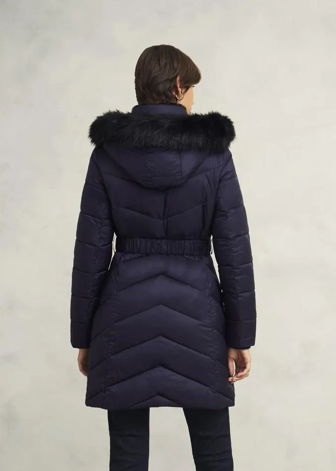 Coats and Jackets Women HOBBS Petite Alis Puffer Navy