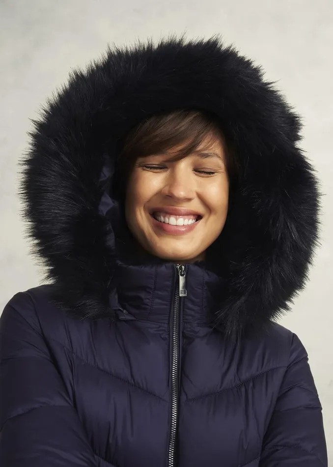 Coats and Jackets Women HOBBS Petite Alis Puffer Navy