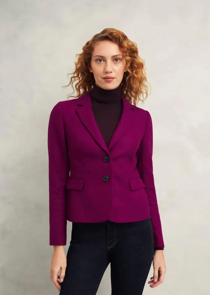 Coats and Jackets Women HOBBS Petite Hackness Jacket Pink