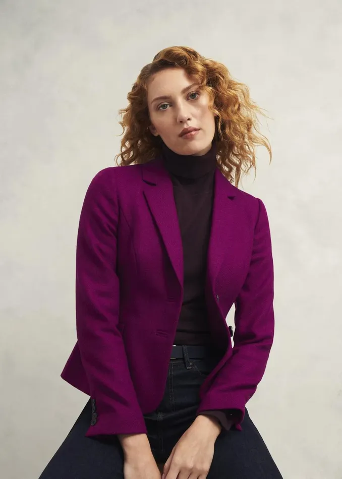 Coats and Jackets Women HOBBS Petite Hackness Jacket Pink
