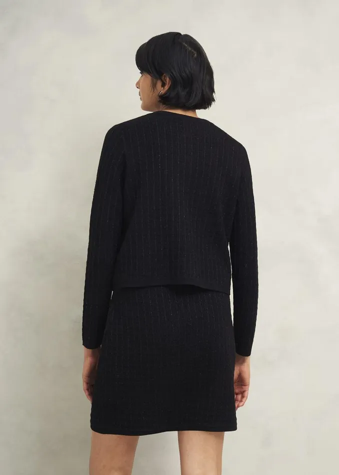 Coats and Jackets Women HOBBS Sairey Knitted Jacket Black