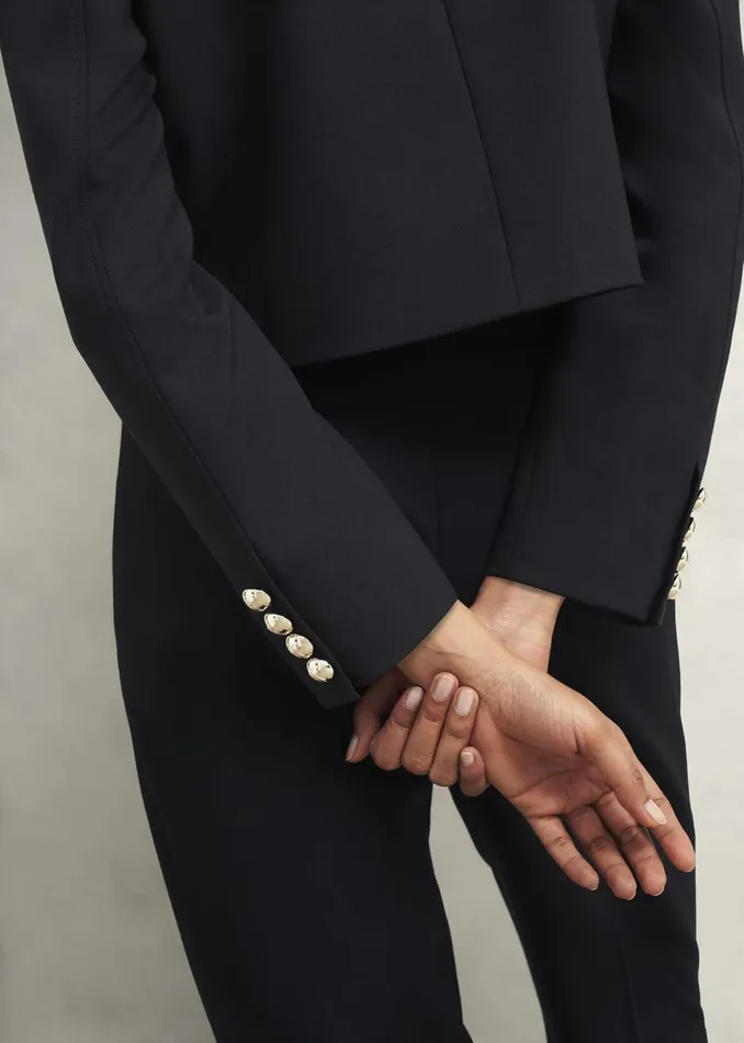 Coats and Jackets Women HOBBS Sinclair Jacket With Wool Black