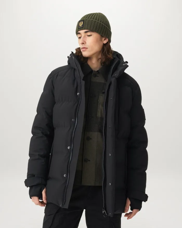 Coats and Parkas Men Belstaff Pendulum Jacket Black