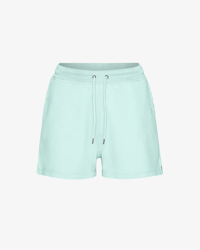 Colorfulstandard Women Organic Sweatshorts 8211 Light Aqua Women Shorts