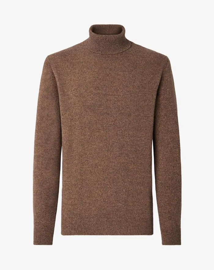 Corneliani Knitwear Beige Pure Cashmere Crewneck Sweater 8211 Men
