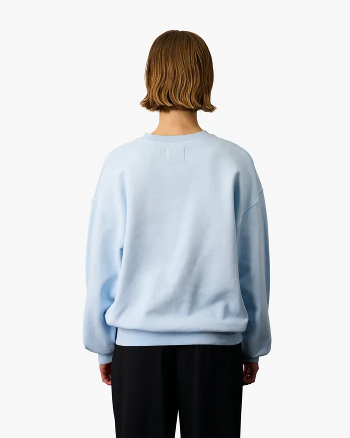 Crewneck Sweatshirts Organic Oversized Crew 8211 Faded Black Colorfulstandard Women