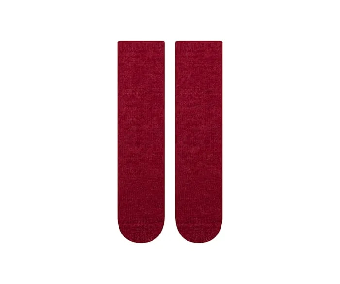 CrocsSocks Cush Ankle Dark Cherry MenWomen Crocs Socks