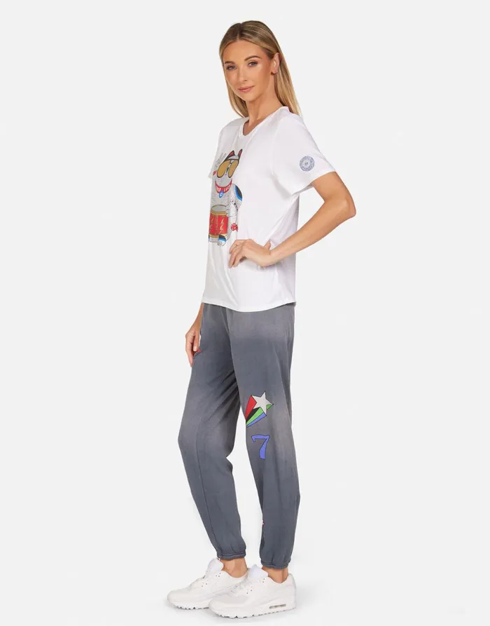 Croft Lucky Cat White Women039s Lauren Moshi Short Sleeve