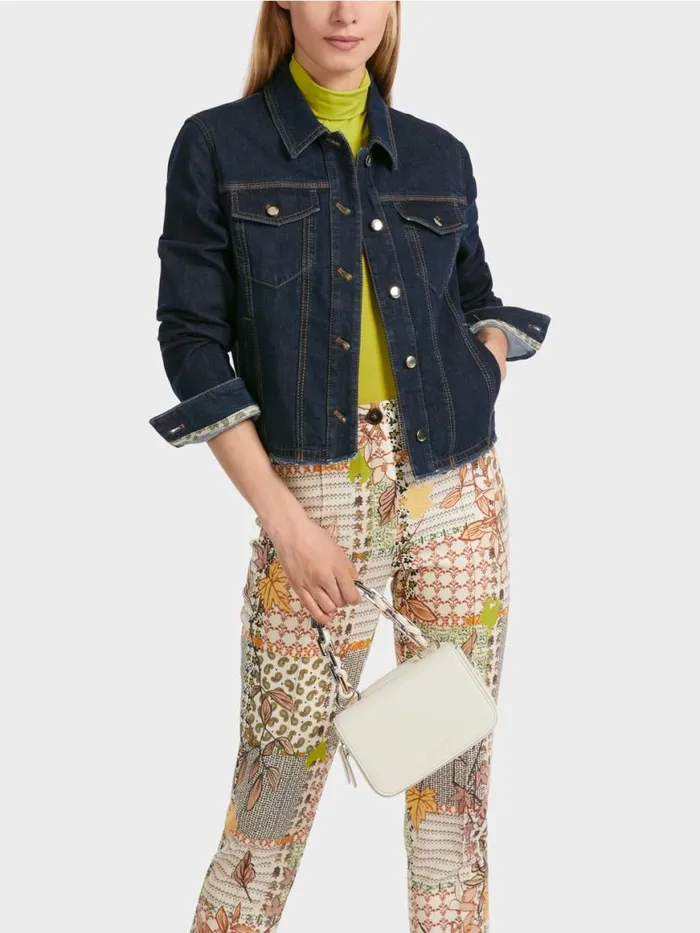 Damen Marc Cain Jacken JeansJacke 034Rethink Together034 Vintage Indigo