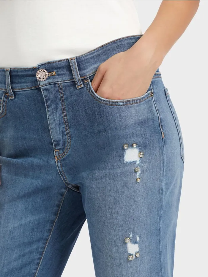 Damen Marc Cain Jeans Klassische Basic Jeans SIKAR Vintage