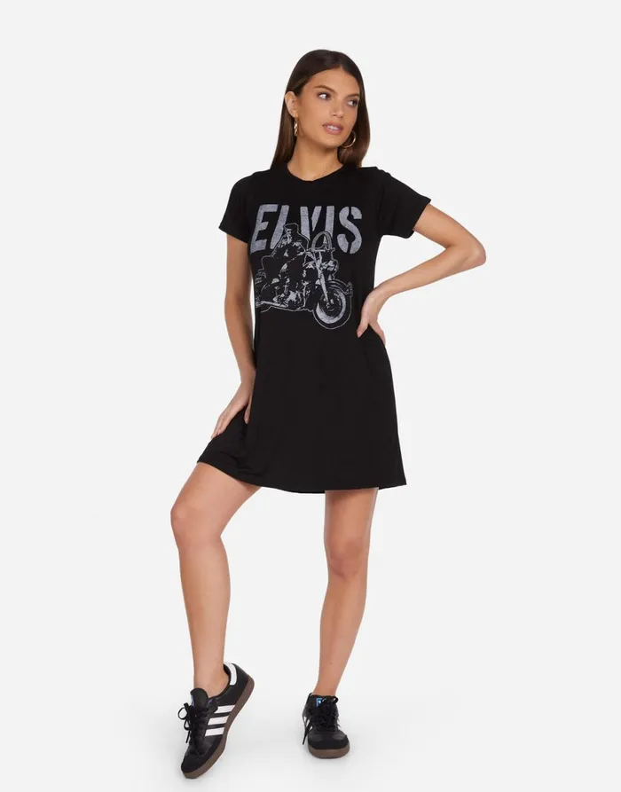Dania Vintage Elvis Black Women039s Lauren Moshi Dresses
