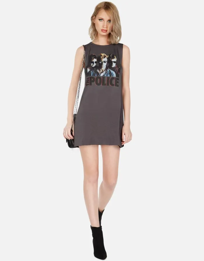 Deanna Police Ghost In The Machine Light Onyx Women039s Lauren Moshi Dresses