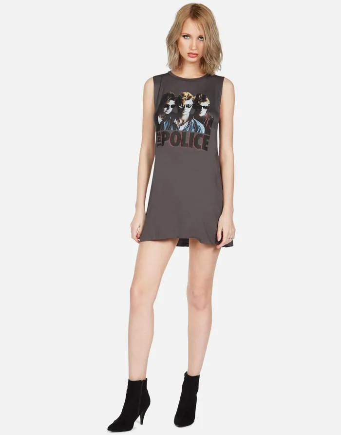 Deanna Police Ghost In The Machine Light Onyx Women039s Lauren Moshi Dresses