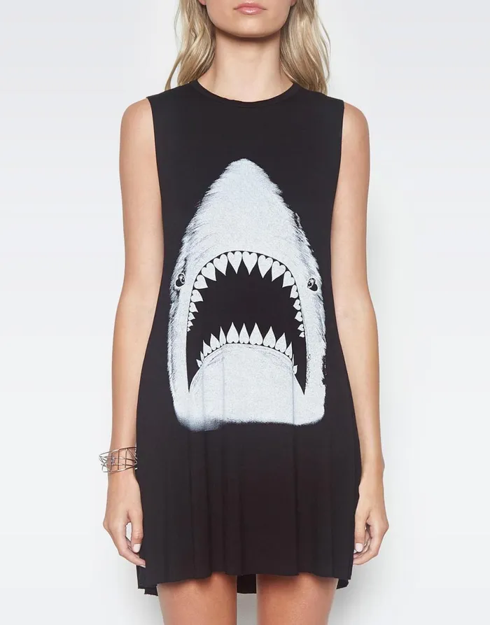Deanna Shark Black Women039s Lauren Moshi Dresses