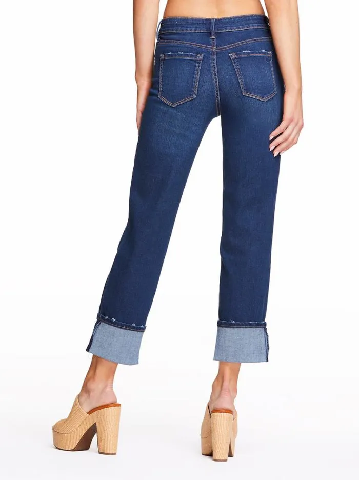 Denim Clothing Jessica Simpson Arrow Straight Ankle Jeans In Sea Wolf