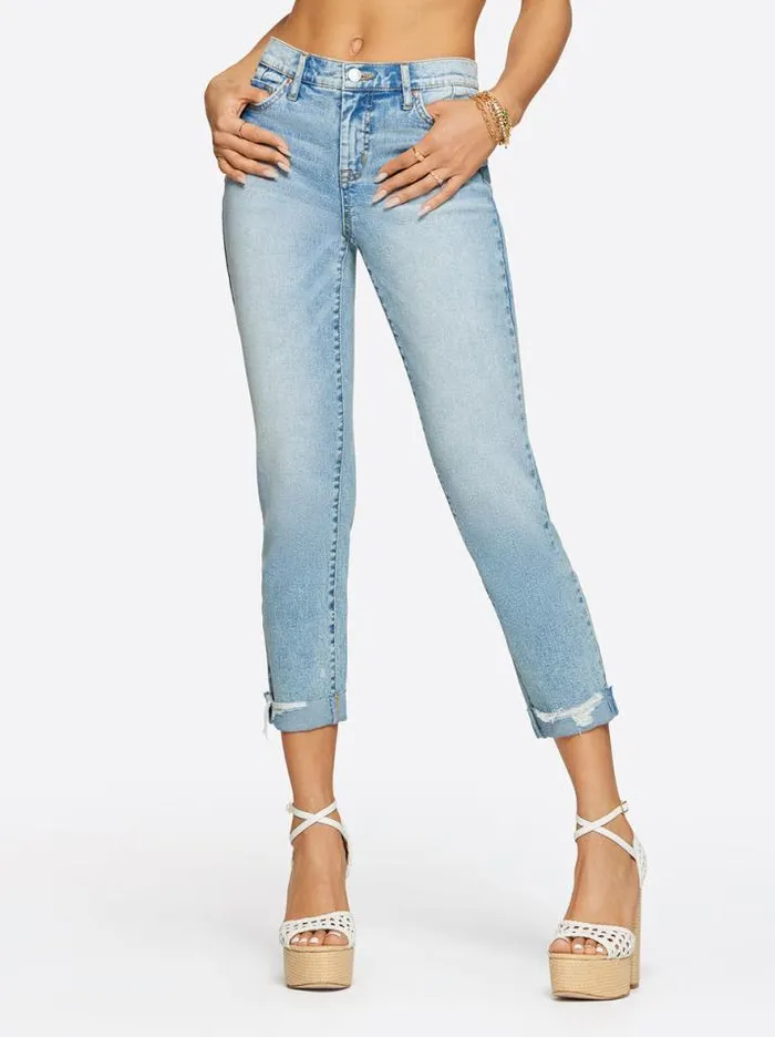 Denim Clothing Jessica Simpson Mika Best Friend Slouchy Skinny In Brooklyn