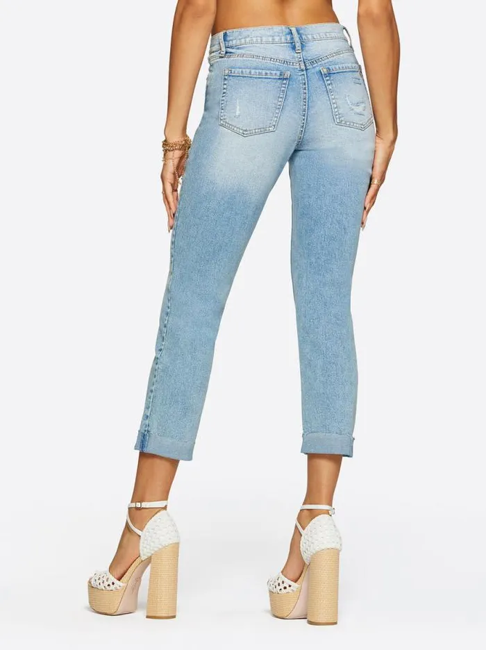 Denim Clothing Jessica Simpson Mika Best Friend Slouchy Skinny In Brooklyn