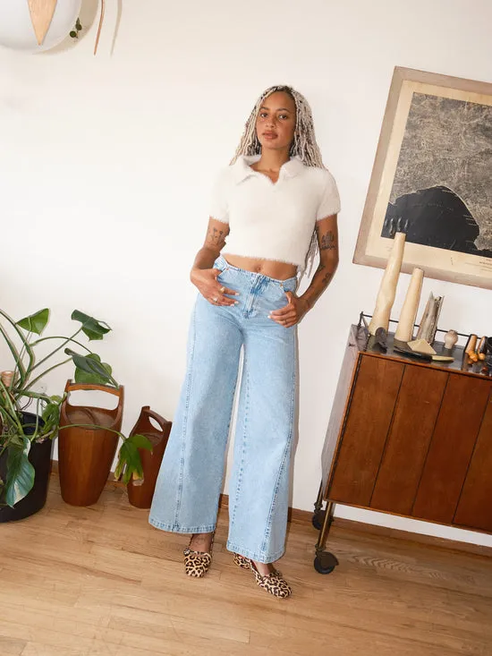 Denim Magda Denim Pants Blue Lisa Says Gah Women
