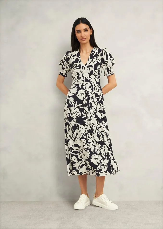 Dresses and Jumpsuits Women HOBBS Chiltern Dress Black Cream
