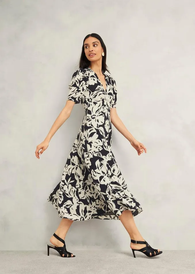 Dresses and Jumpsuits Women HOBBS Chiltern Dress Black Cream