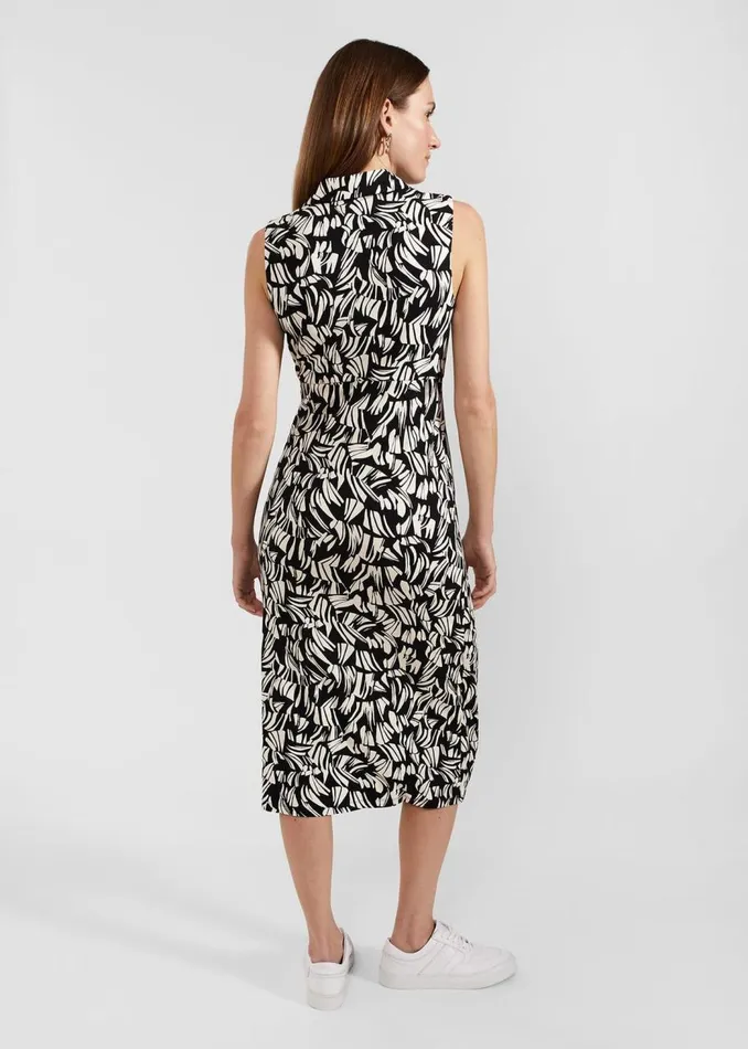 Dresses and Jumpsuits Women HOBBS Clarissa Jersey Dress Black Cream