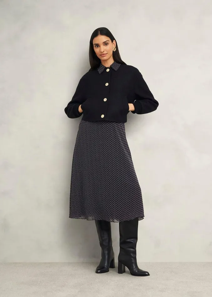 Dresses and Jumpsuits Women HOBBS Longstock Dress Black Ivory