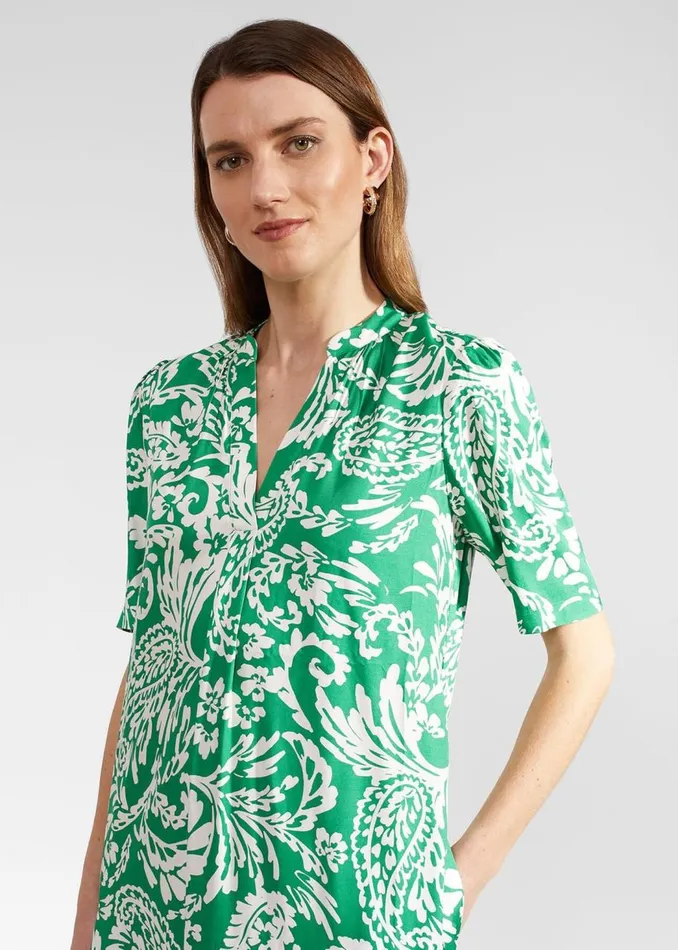 Dresses and Jumpsuits Women HOBBS Lucille Dress Green Ivory