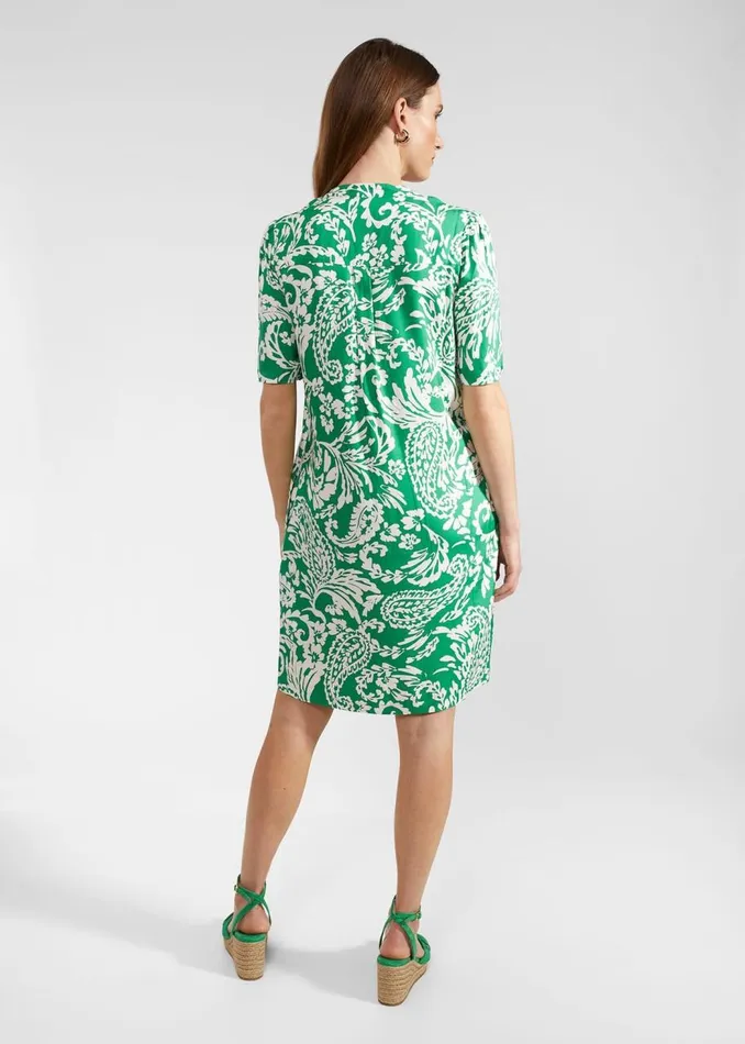 Dresses and Jumpsuits Women HOBBS Lucille Dress Green Ivory