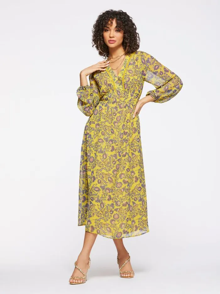 Dresses Clothing Jessica Simpson Annalise Dress In Meso Botanicals
