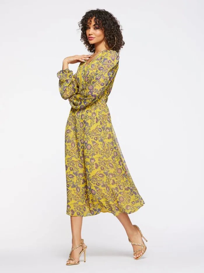 Dresses Clothing Jessica Simpson Annalise Dress In Meso Botanicals