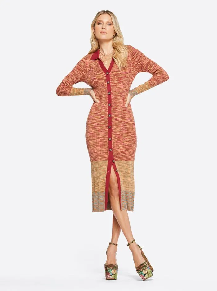 Dresses Clothing Jessica Simpson Livvy Dress In Glazed Ginger