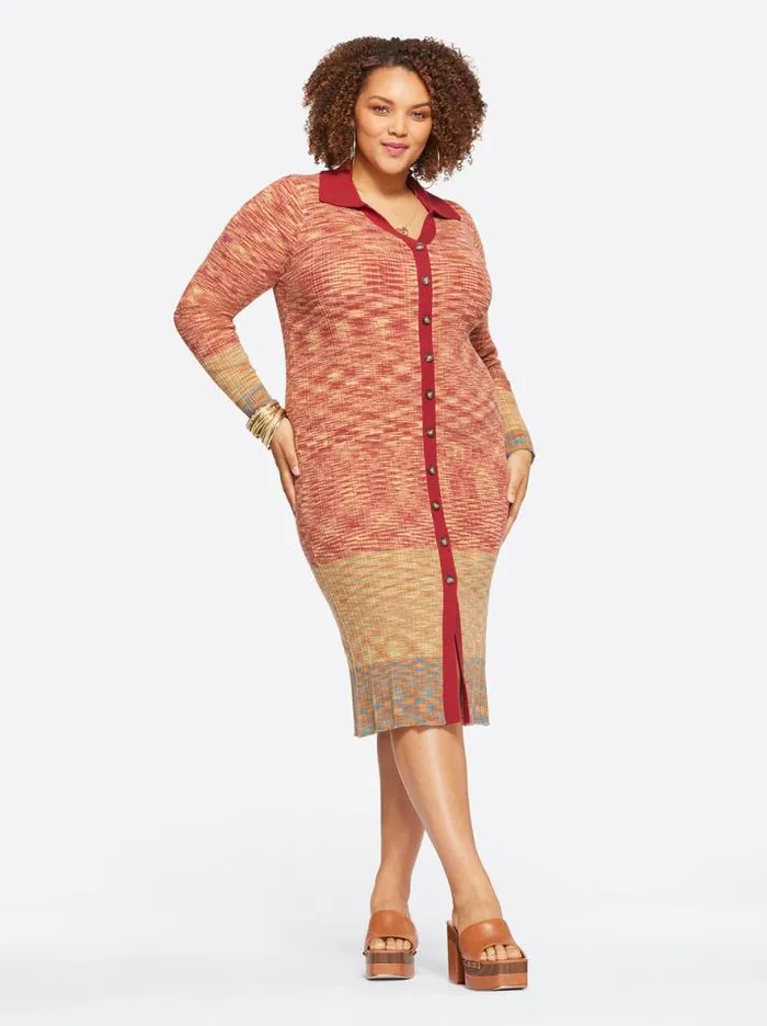 Dresses Clothing Jessica Simpson Livvy Dress In Glazed Ginger