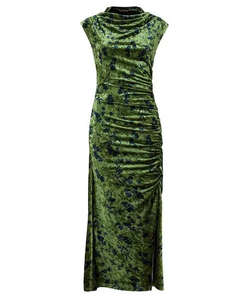 Dresses Joebrowns Apparel Daria Velour Dress Green Dresses Joebrowns Apparel Daria Velour Dress Green