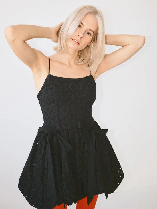Dresses Lisa Says Gah Women Penelope Mini Dress Black Broderie