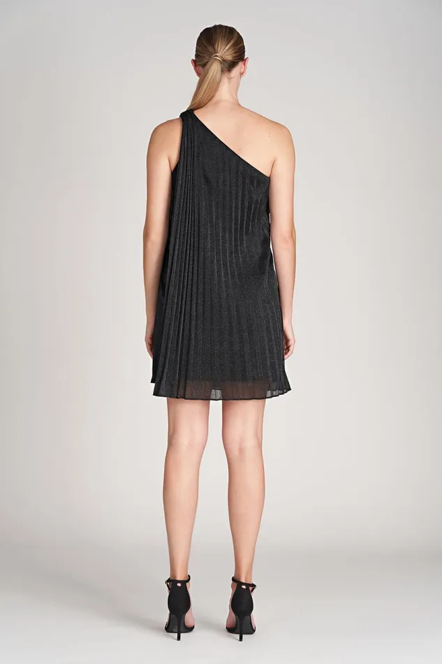 Dresses Women Halston Clare Dress In Shimmer Jersey Black