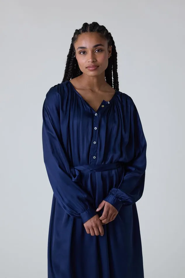 Dresses Women Leon and Harper Raimy Plain Dress Black Iris