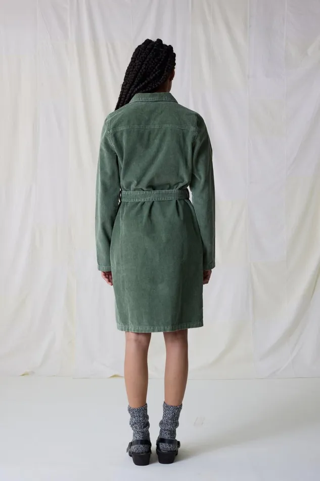 Dresses Women Leon and Harper Regna Plain Dress Green