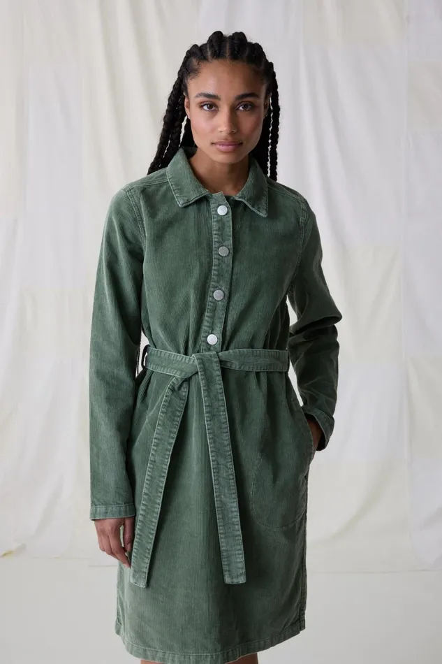 Dresses Women Leon and Harper Regna Plain Dress Green