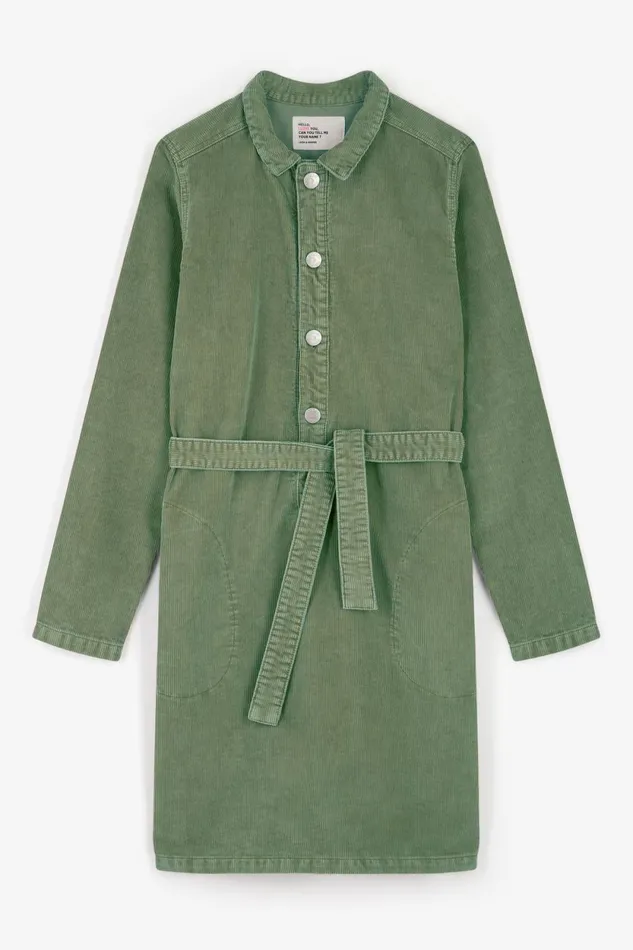 Dresses Women Leon and Harper Regna Plain Dress Green