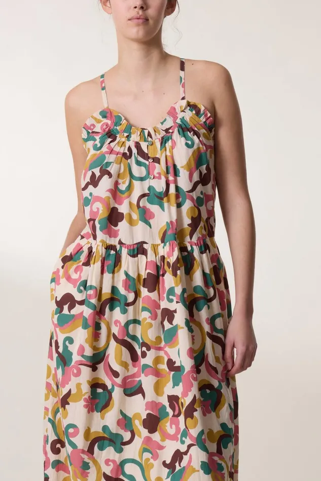 Dresses Women Leon and Harper Roar Patch Dress Vanilla