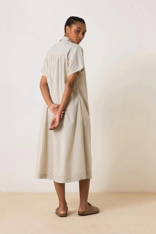Dresses Women Leon and Harper Roko Line Dress Blue