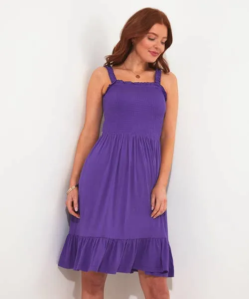 Dresses Yasmin Jersey Dress Rust Joebrowns Apparel