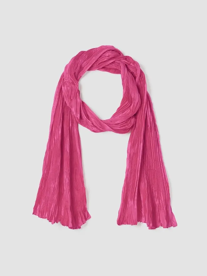 Eileen Fisher Accessories Whisper Silk Scarf Geranium 8211 Shop