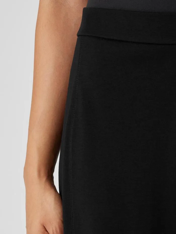 Eileen Fisher Extended Sizing 1X3X Organic Cotton Interlock Lantern Sleep Pant Black 8211 Shop