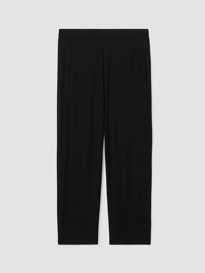 Eileen Fisher Extended Sizing 1X3X Organic Cotton Interlock Lantern Sleep Pant Black 8211 Shop