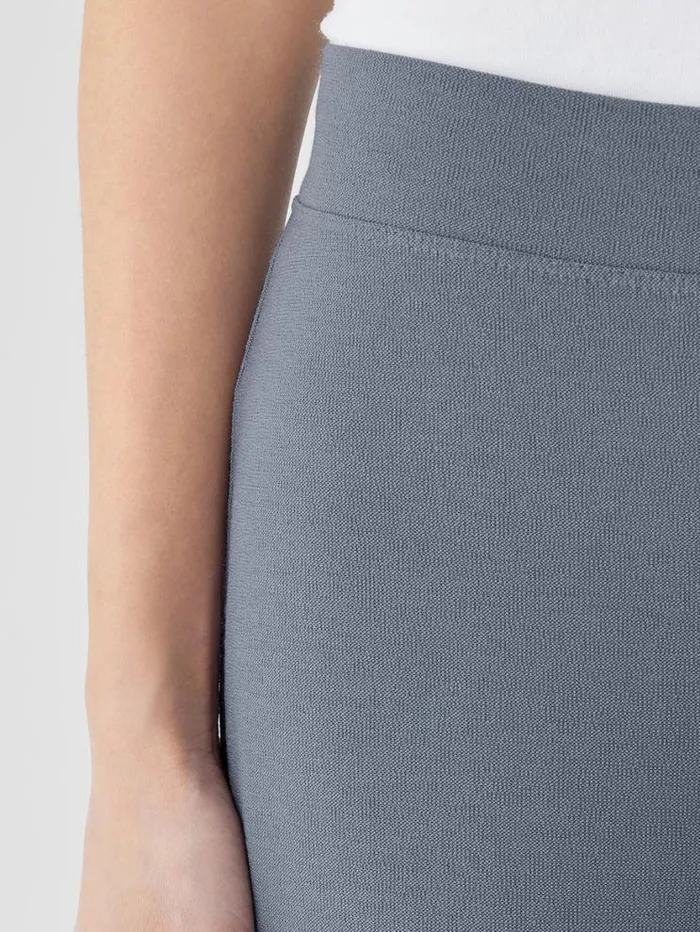 Eileen Fisher Pants Shorts and Jumpsuits Washable Stretch Crepe Pant Steel 8211 Shop