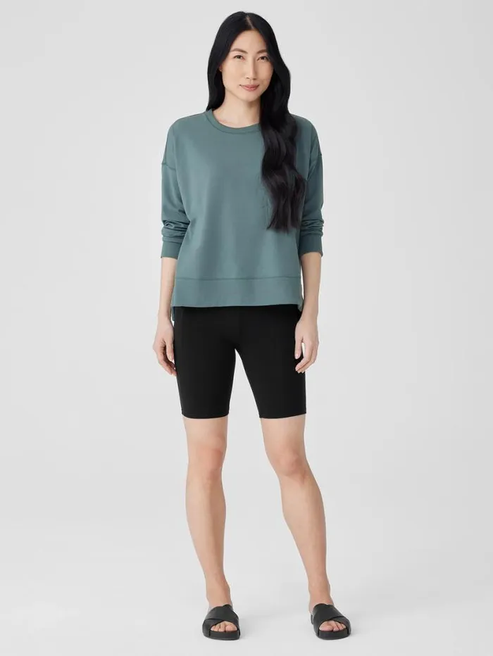 Eileen Fisher Petite Pima Cotton Stretch Jersey Shorts Black 8211 Shop