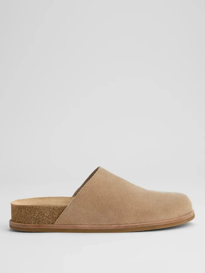 Eileen Fisher Shoes Bios Suede Mule Ecru 8211 Shop