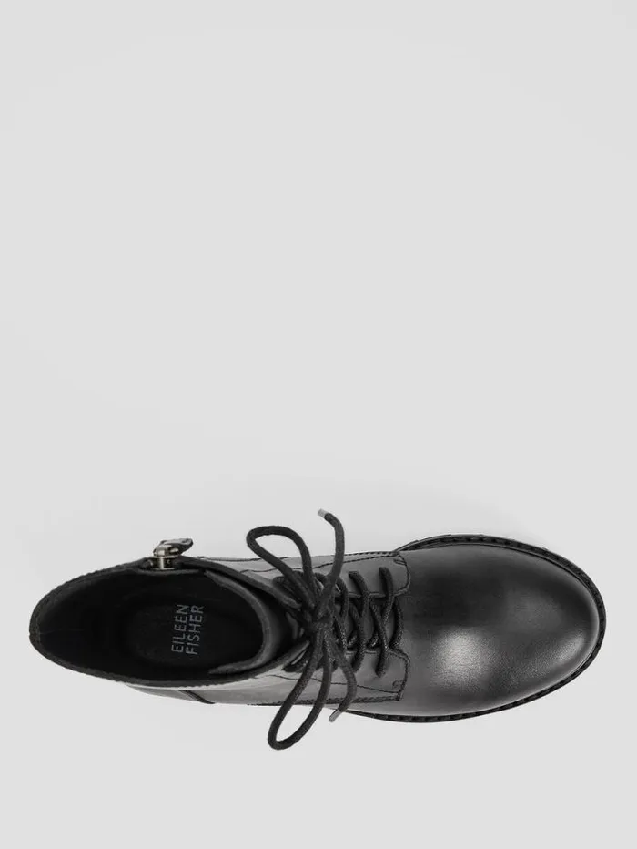 Eileen Fisher Shoes Coin Leather Bootie Black 8211 Shop