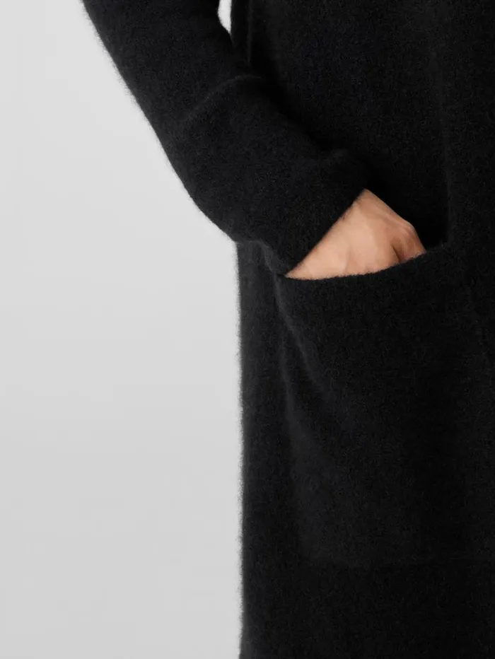 Eileen Fisher Sweaters and Cardigans Cashmere Silk Bliss Long Cardigan Black 8211 Shop